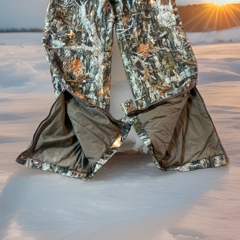 Mothwing Camo Insulated Winter Pants Men M Tree Dimensional